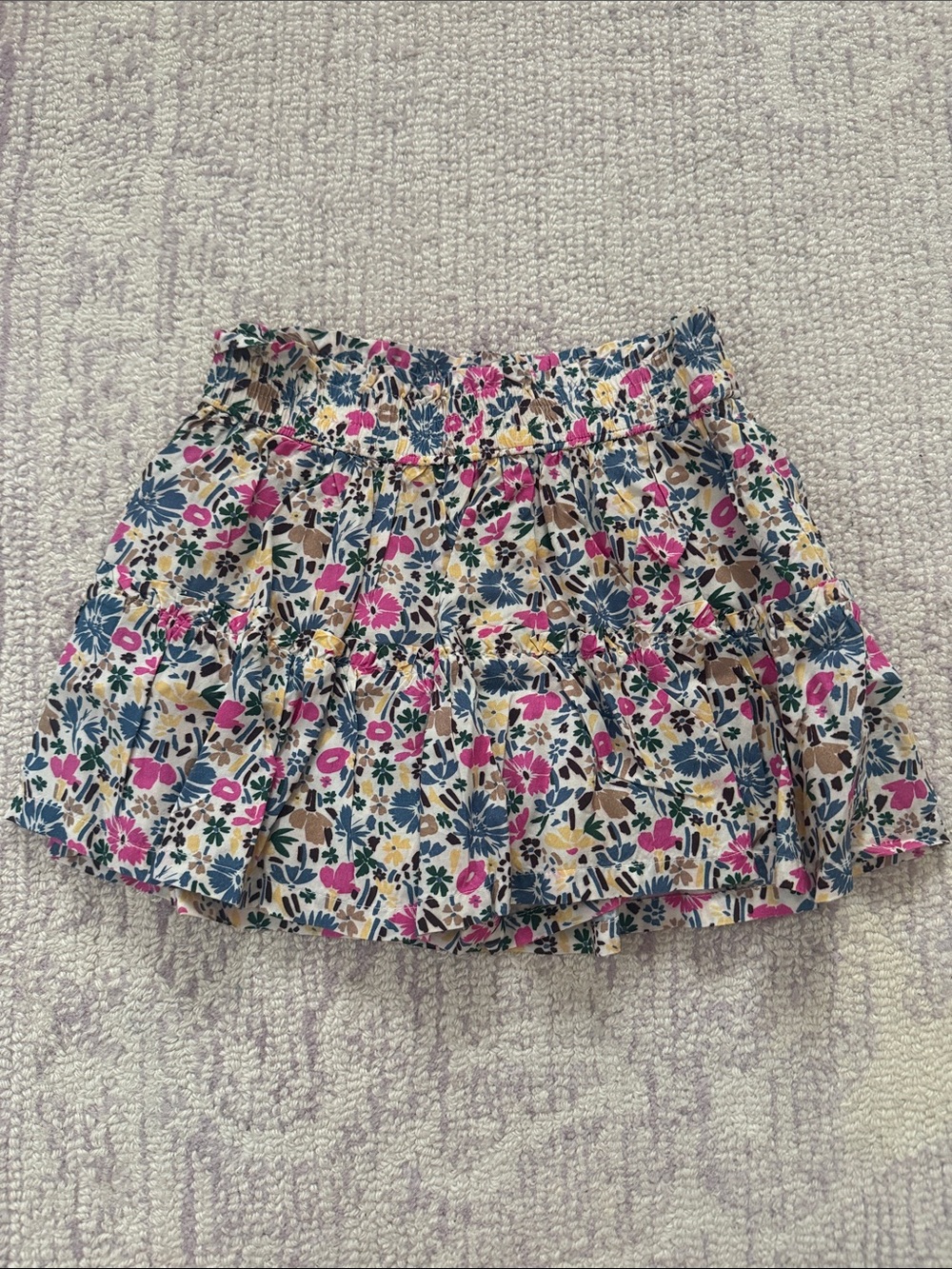 GAP Kids Floral Elastic Waist Skort